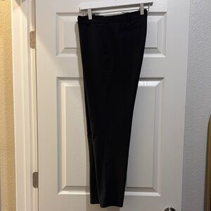 Anne Klein Black Pantsuit Classic Straight-Leg